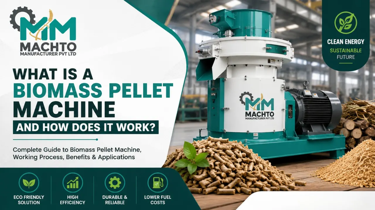 You are currently viewing What is a Biomass Pellet Machine and How Does It Work?